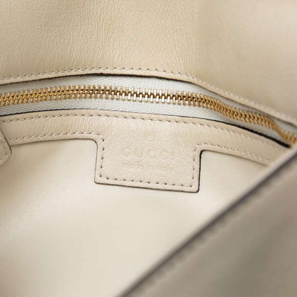 Pre-Loved Gucci Calfskin Blondie Chain Satchel - Picture 6 of 7